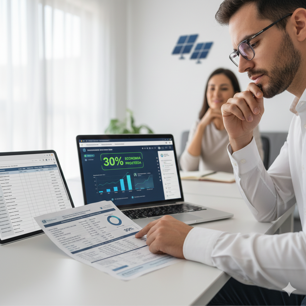 Análise da sua conta de luz