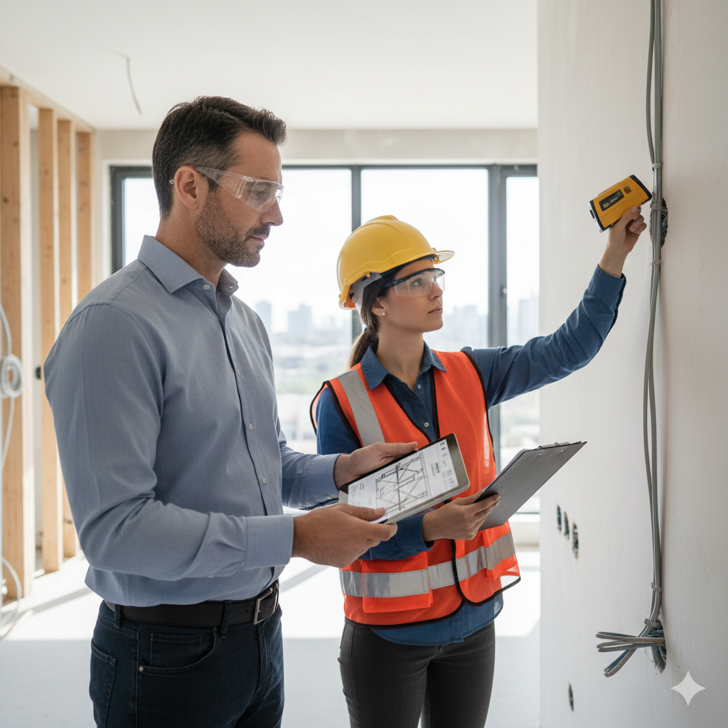 Orientação antes de obra